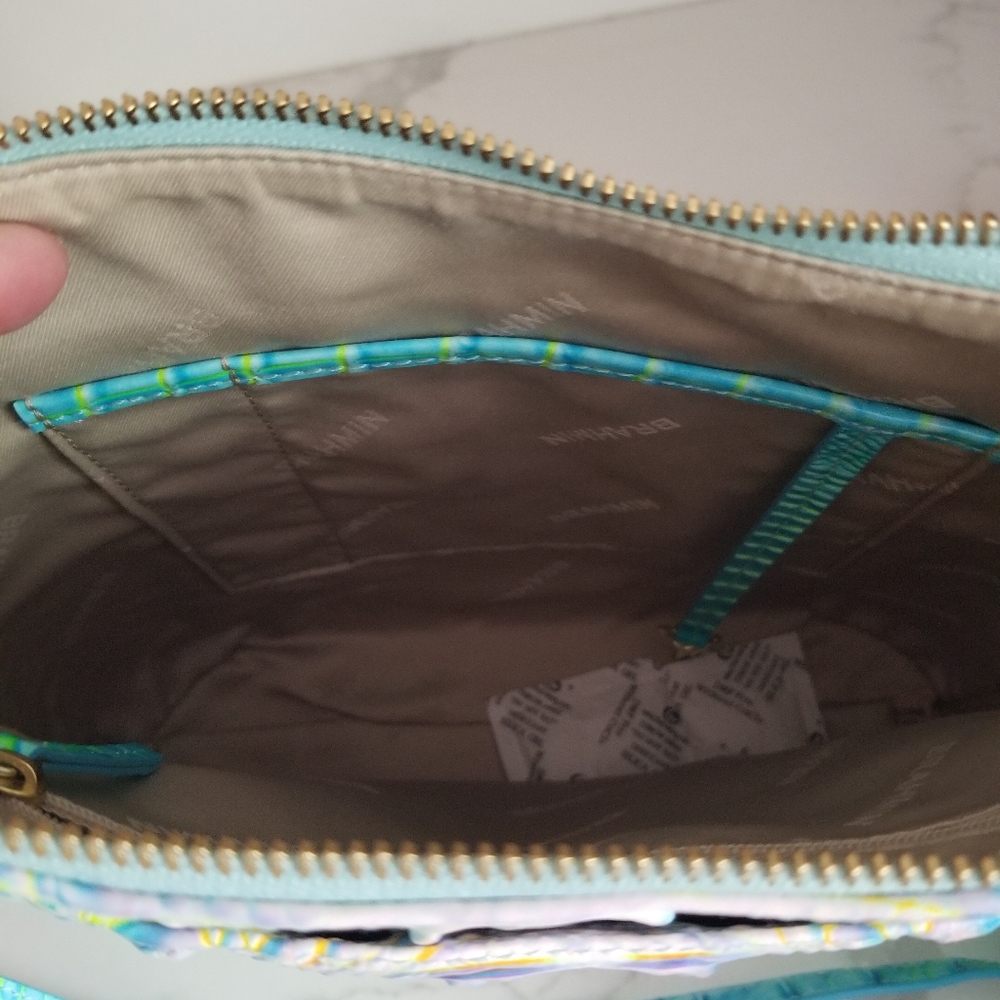 SOLD! π BRAHMIN KATIE COTTON CANDY π OMBRE CROSSBODY SHOULDER BAG ππ - Picture 14 of 16